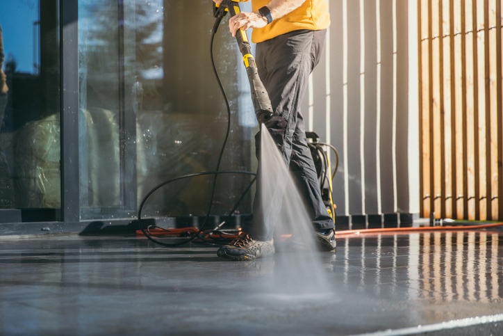 Post-construction cleaning